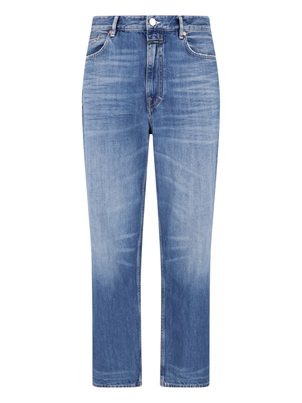 Blue Springdale Straight-Leg Denim Jeans