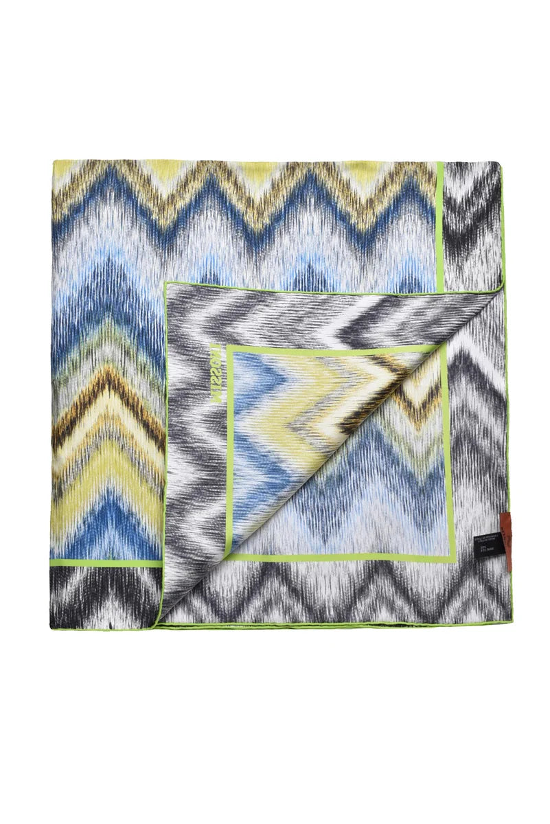 Silk Foulard - Green