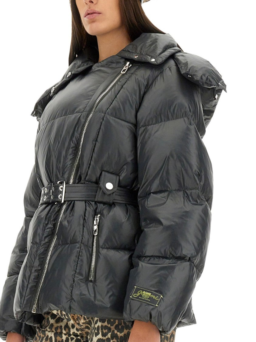 Nylon Puffy Jacket