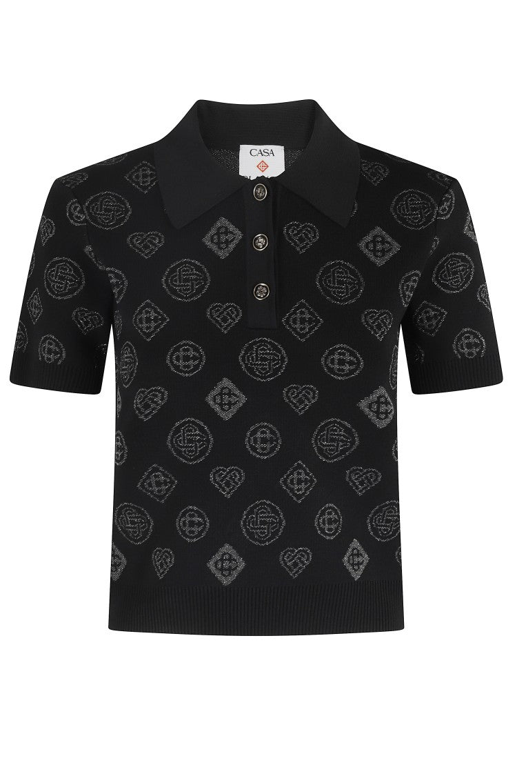 City Jacquard Polo With Classic Collar