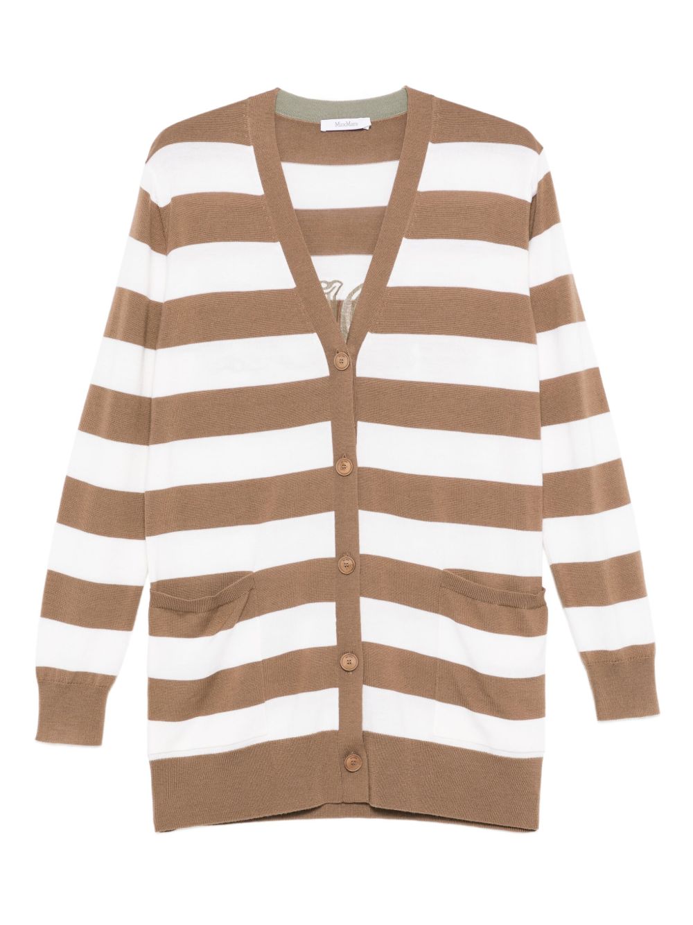 Striped Relaxed Cardigan