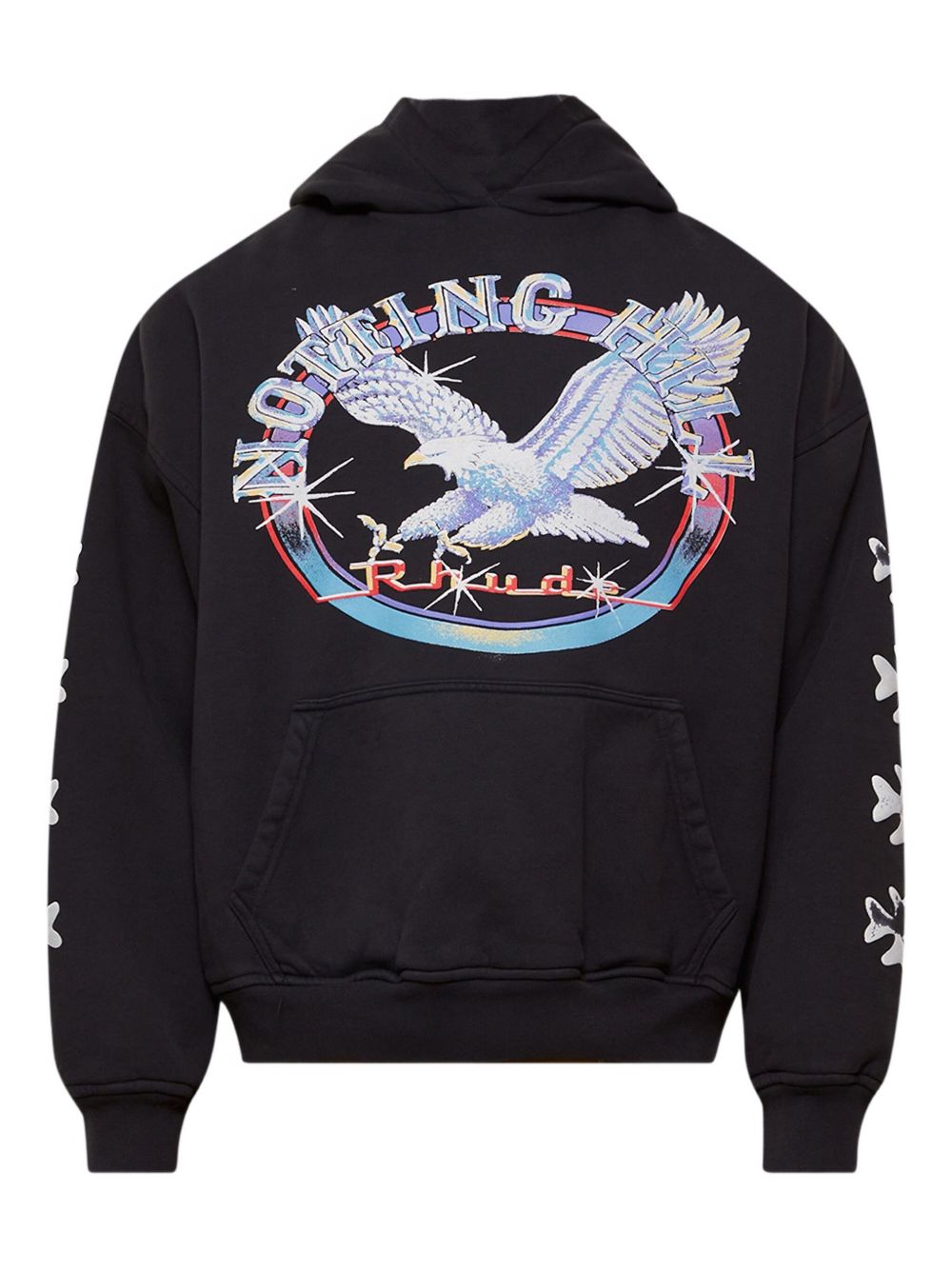Relaxed-Fit Graphic Hooded Sweatshirt