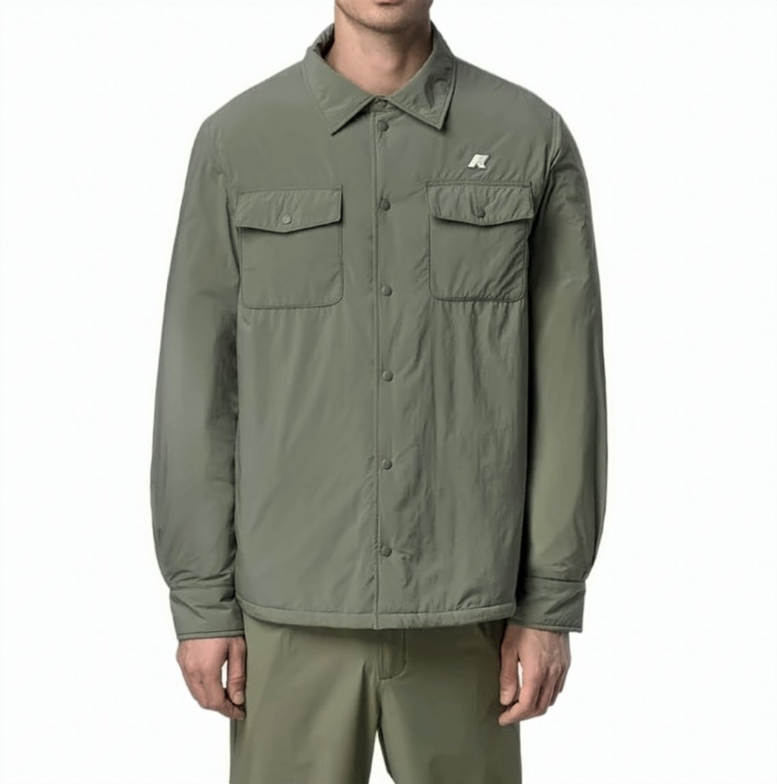 Umbert Plain Quilted Shirt Jacket