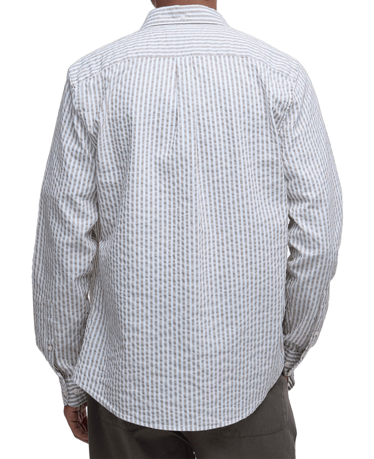Tailored-Fit Barbour Shirt in Lightweight Seersucker