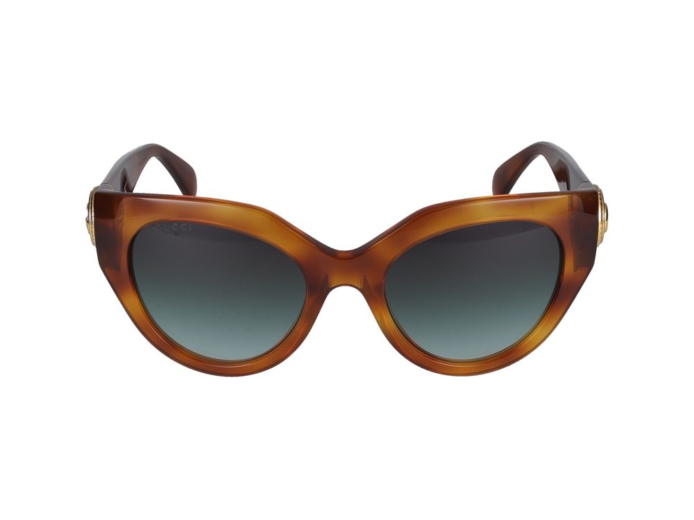 Sunglasses Gucci GG1408S 004 havana havana green 52/21/140