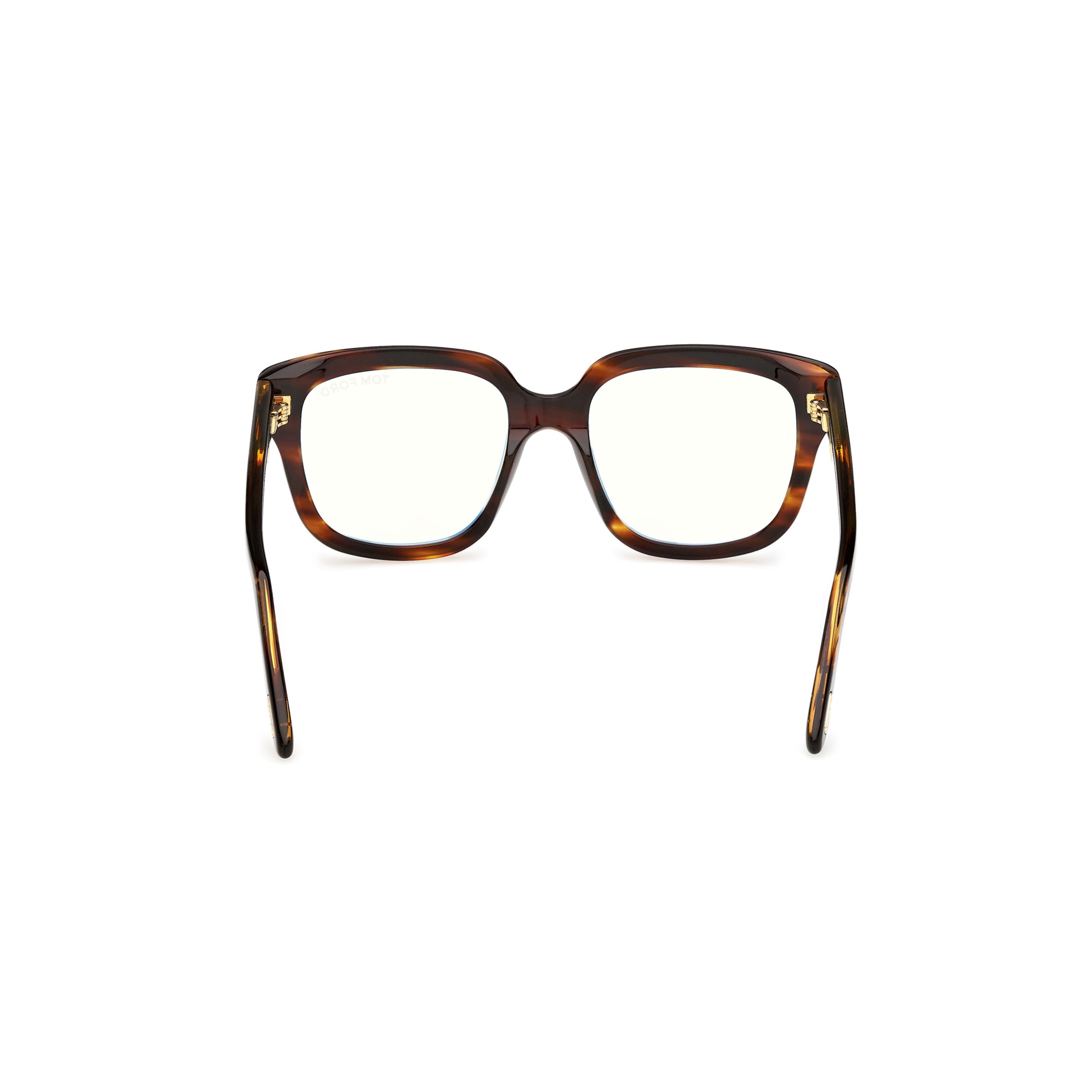 Ft6094-B Oversized Square Tortoiseshell Acetate Eyeglasses