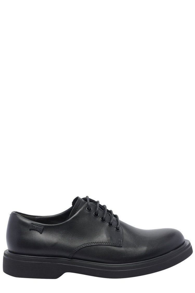 Refined Black Leather Loafers with Elevated EVA Sole