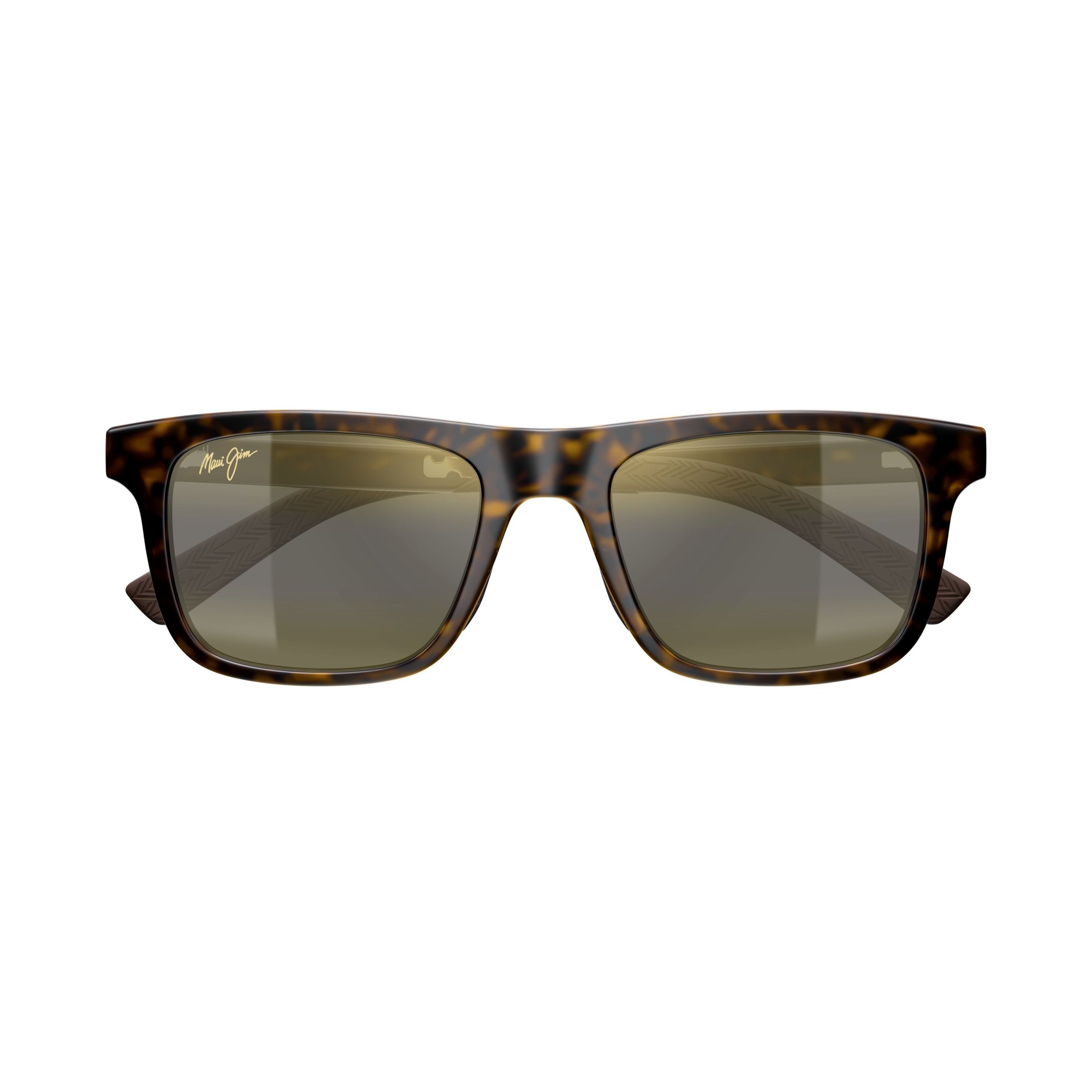 Moaka Rectangular Tortoiseshell Sunglasses with Gradient Lenses