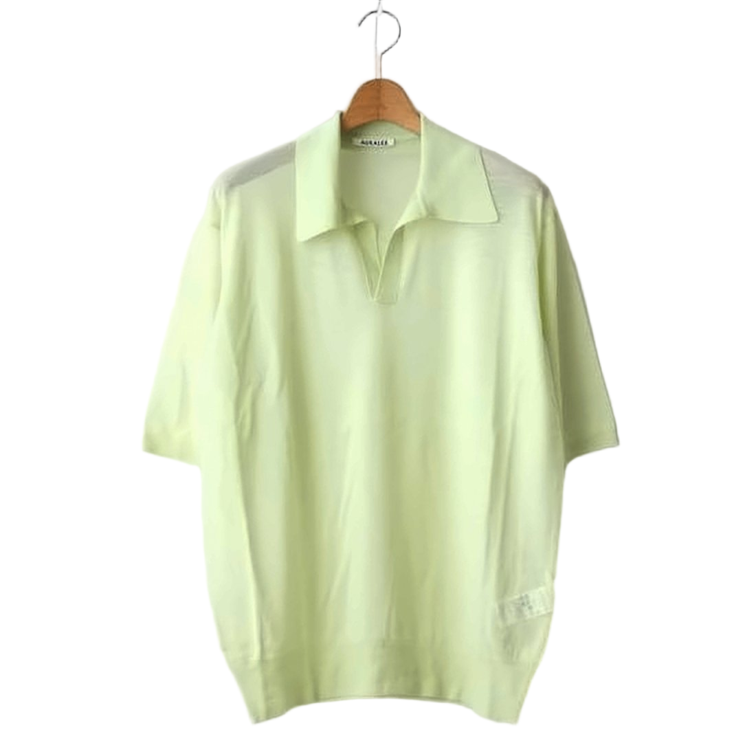 Fine Texture Knit Polo Shirt