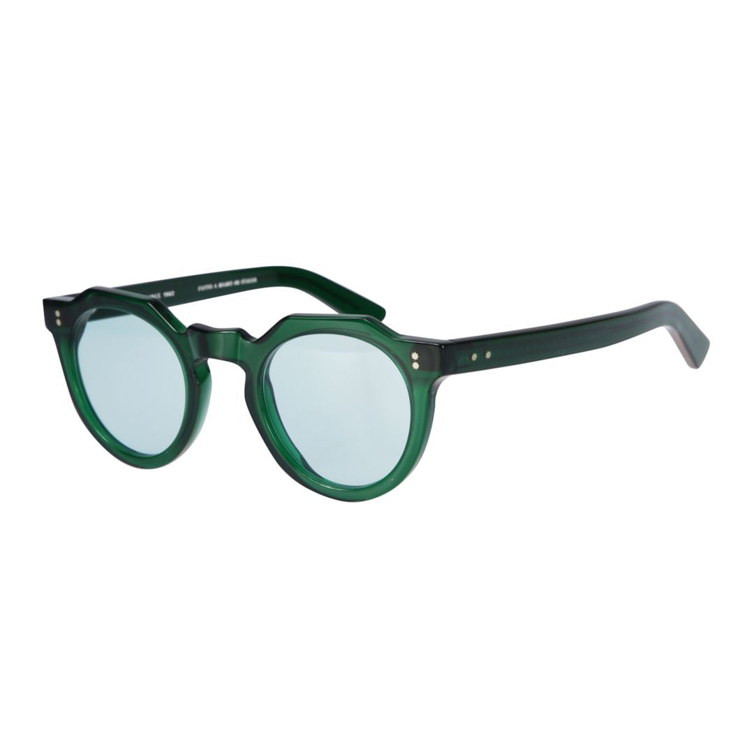Epiko Bold Round Frame Sunglasses with Notch Detail
