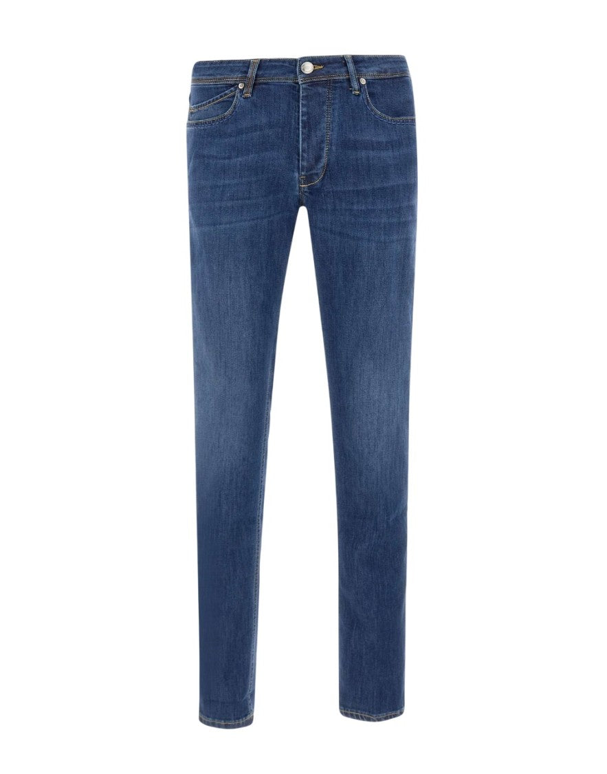 Dark Denim Slim-Fit Jeans