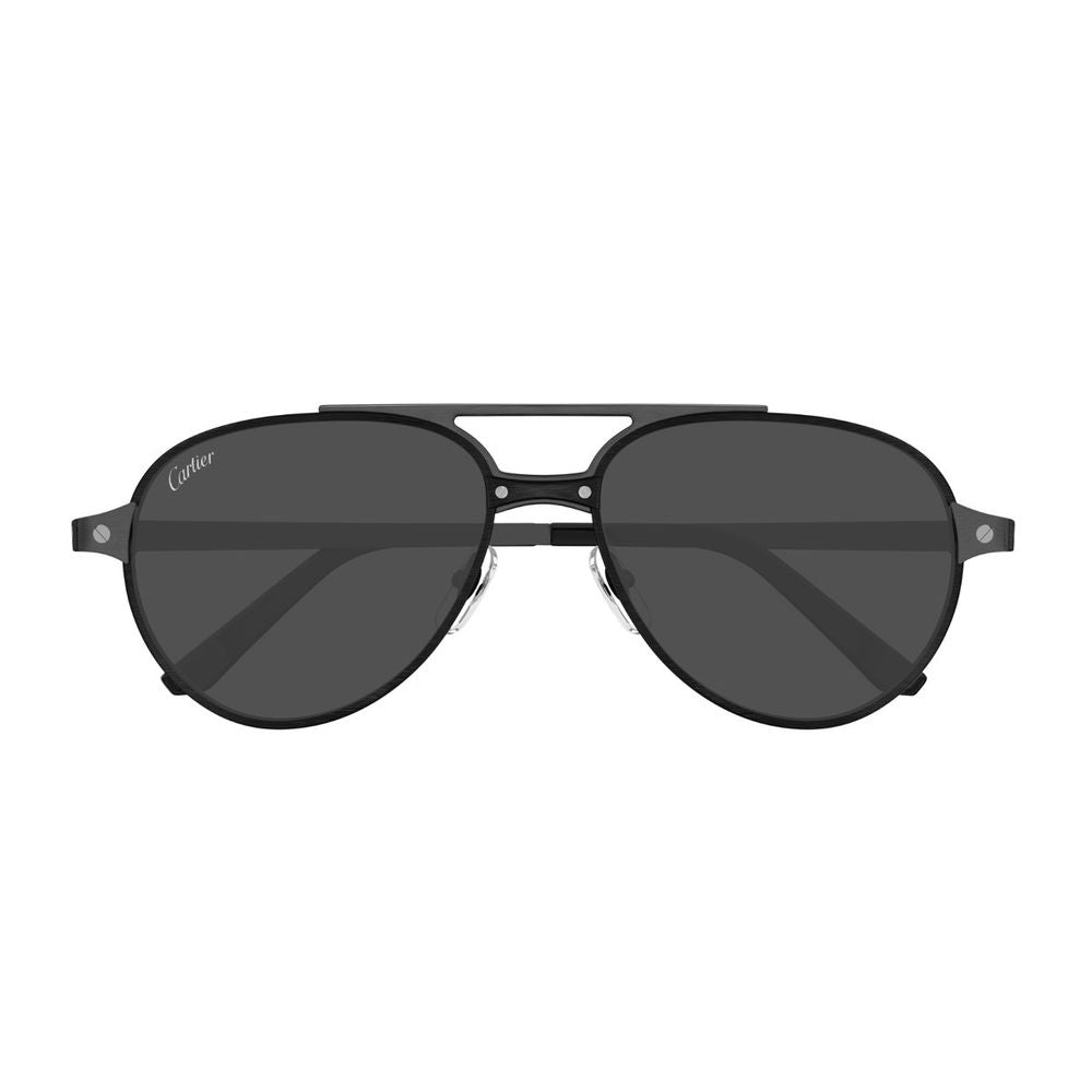 Ct0476S Santos De Ruthenium Metal Pilot Sunglasses