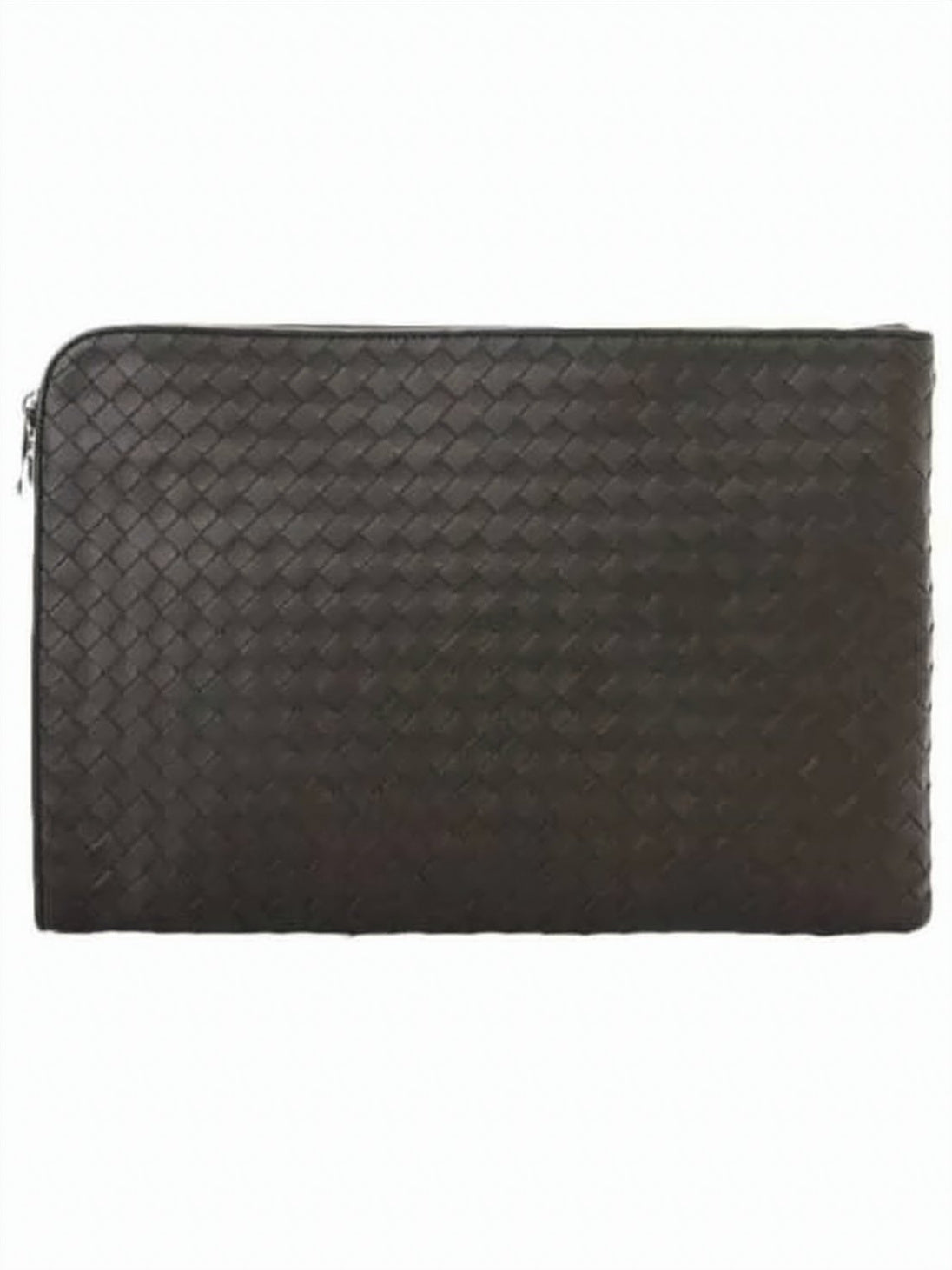 Rectangular Clutch in Signature Woven Cowhide