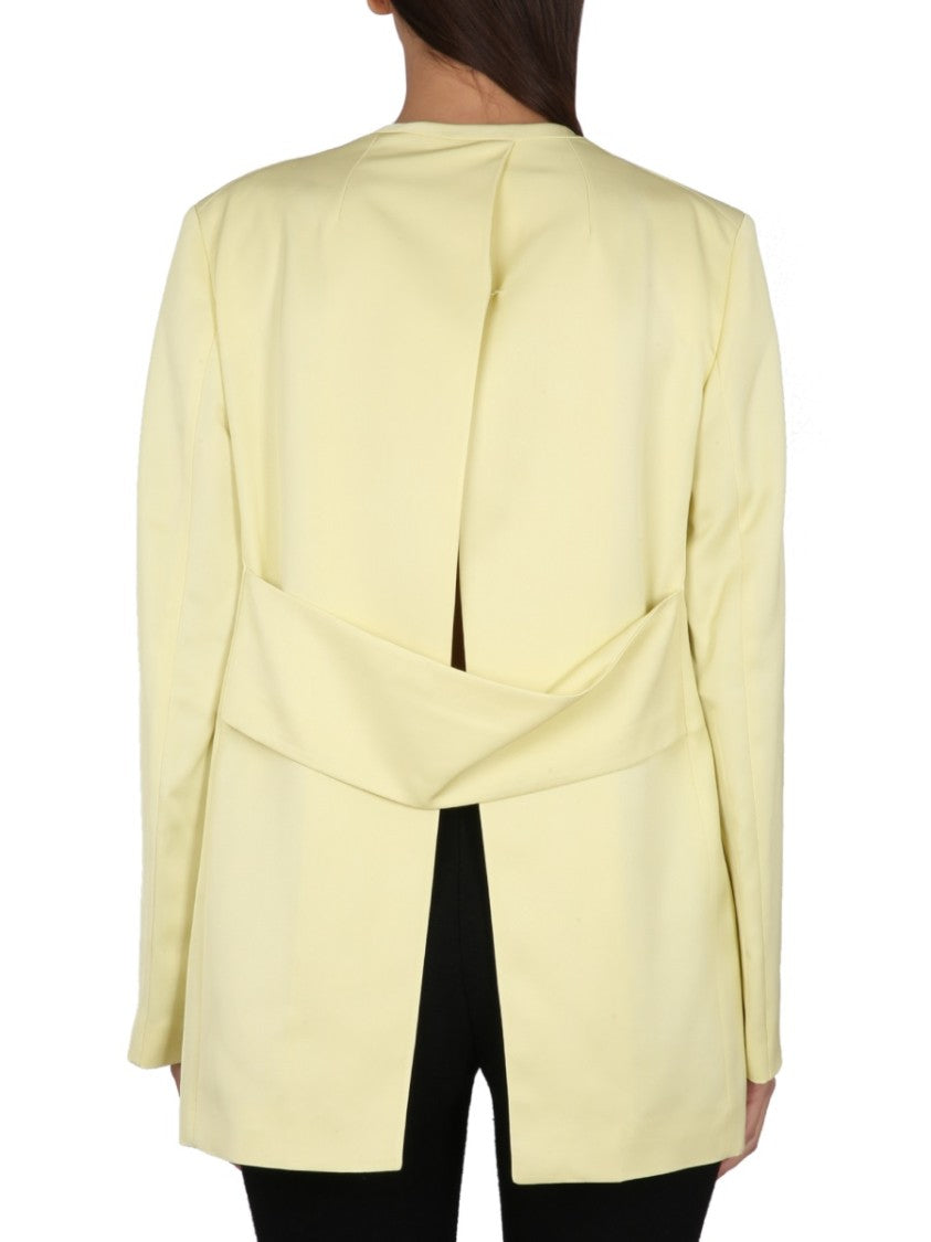 V-Neck Jacket With Concealed Closure