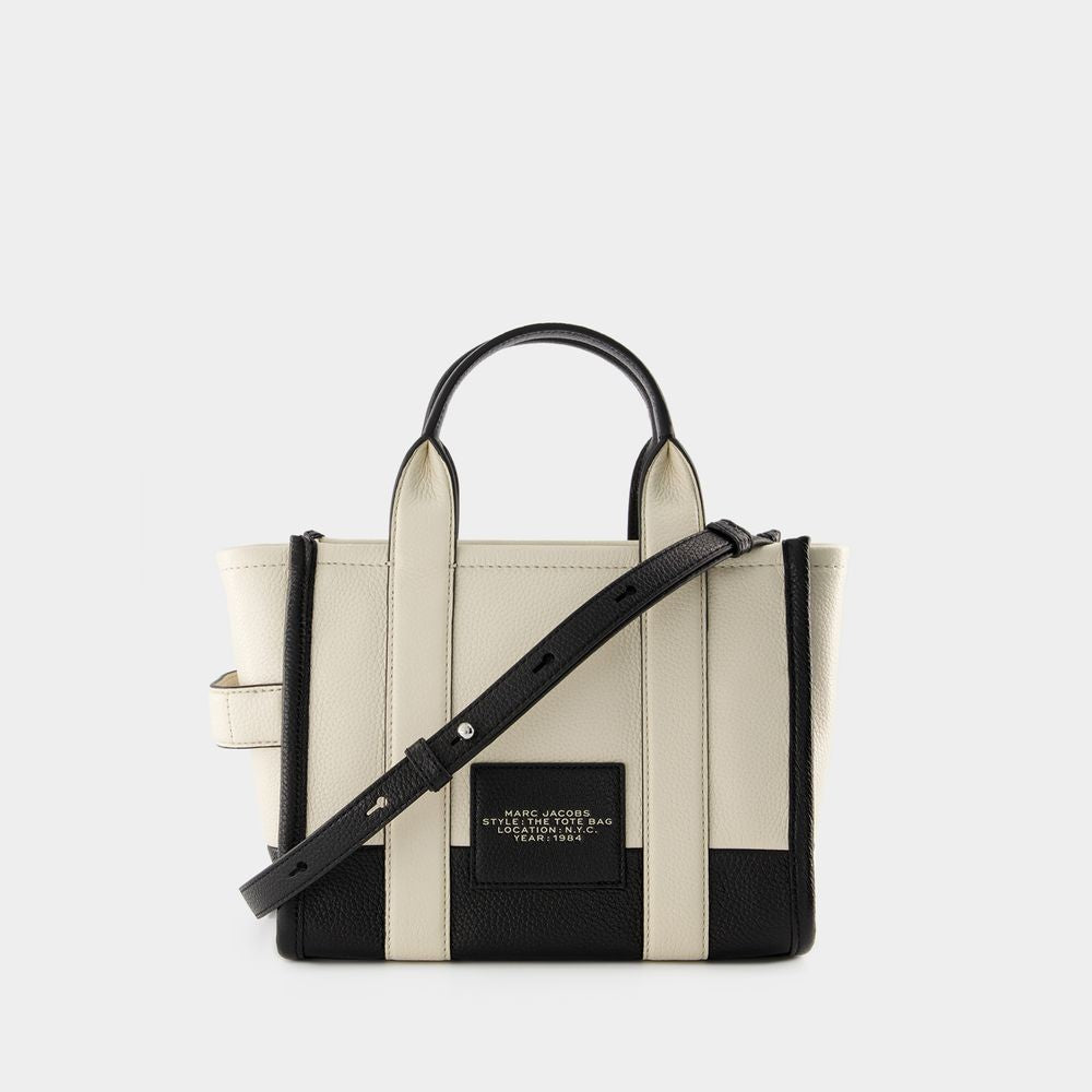 The Small Tote - Leather - Ivory