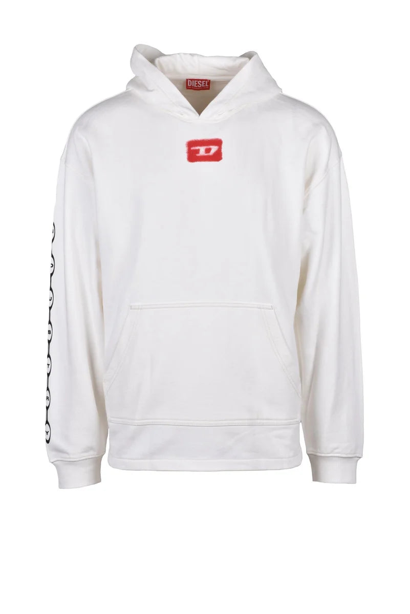 Hoodie Sweatshirt - White