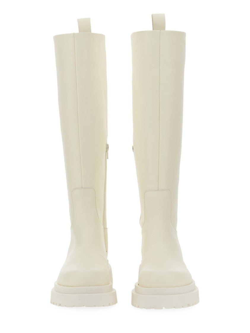 Knee-High Leather Boots