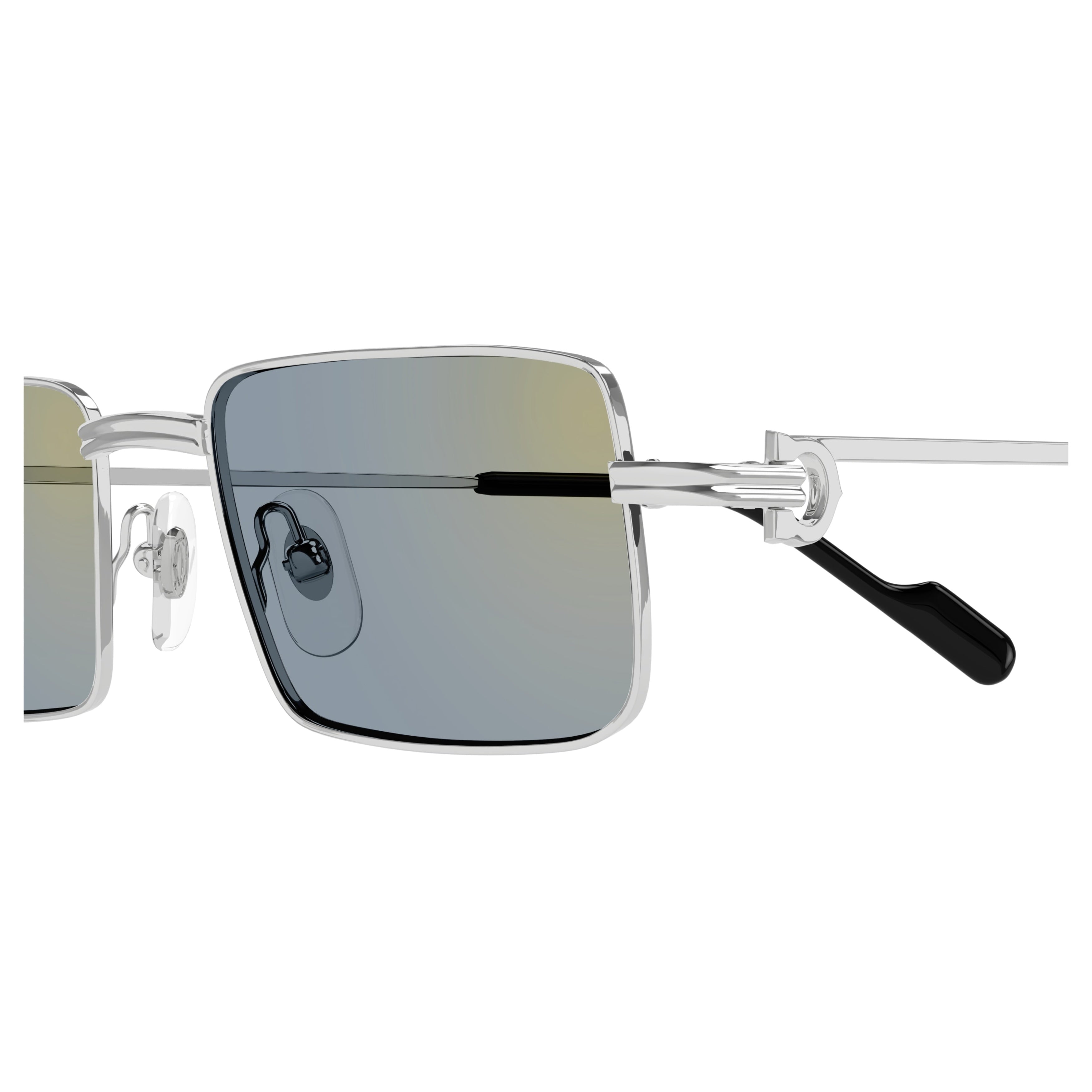 Ct0501s Rectangular Frame Gradient Tint Sunglasses