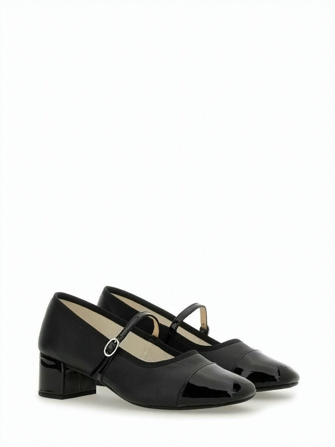 Pointed-Toe Pump with Low Kitten Heel