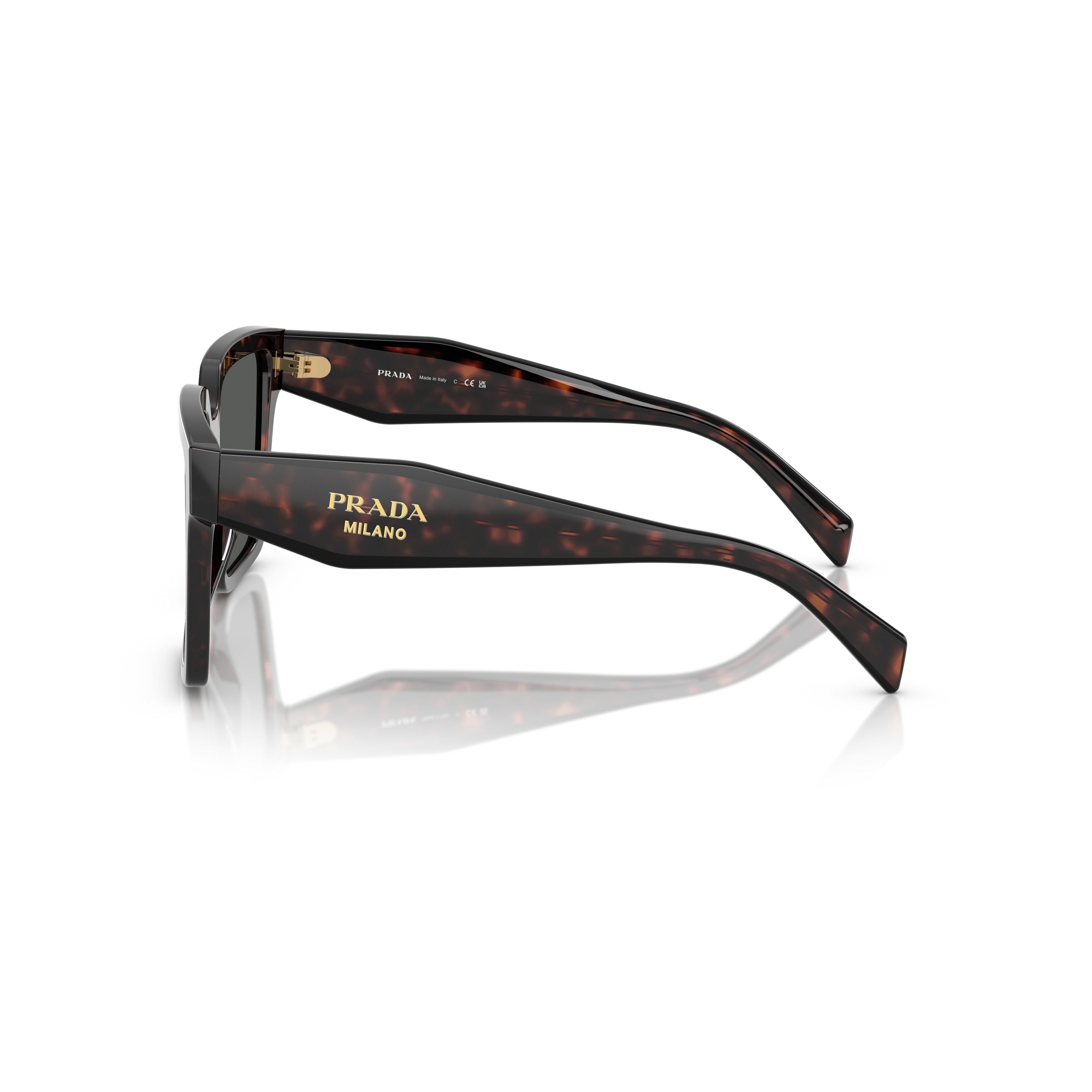 0pr 24zs Oversized Square Frame Tortoiseshell Sunglasses