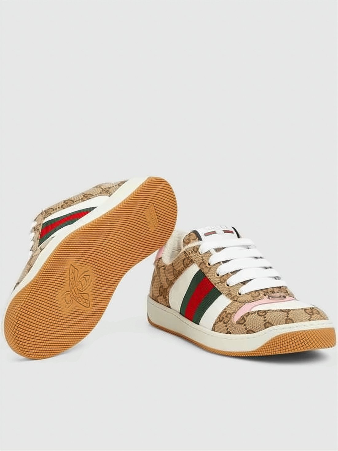 Signature Monogram Low-Top Sneakers