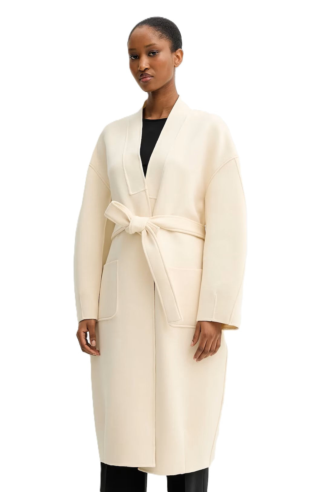 Timeless Ivory Diletta Coat