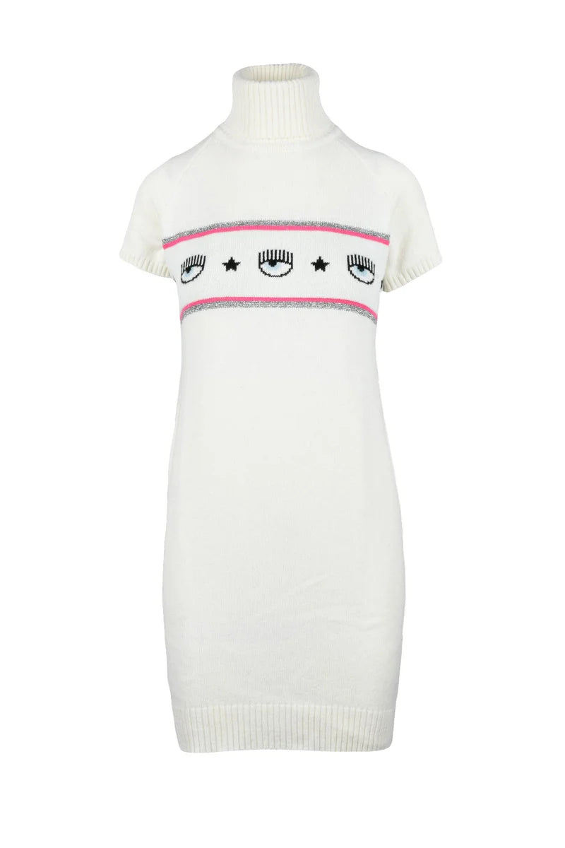 Knit Dress - White