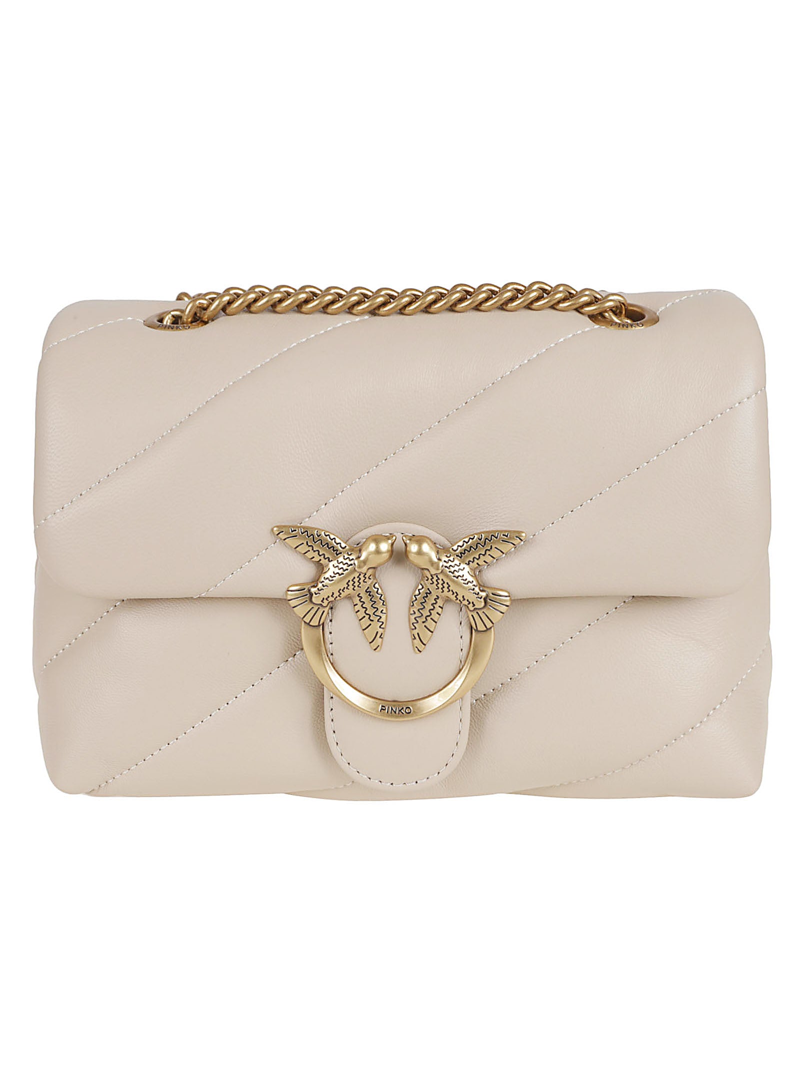 Quilted Calfskin Shoulder Bag