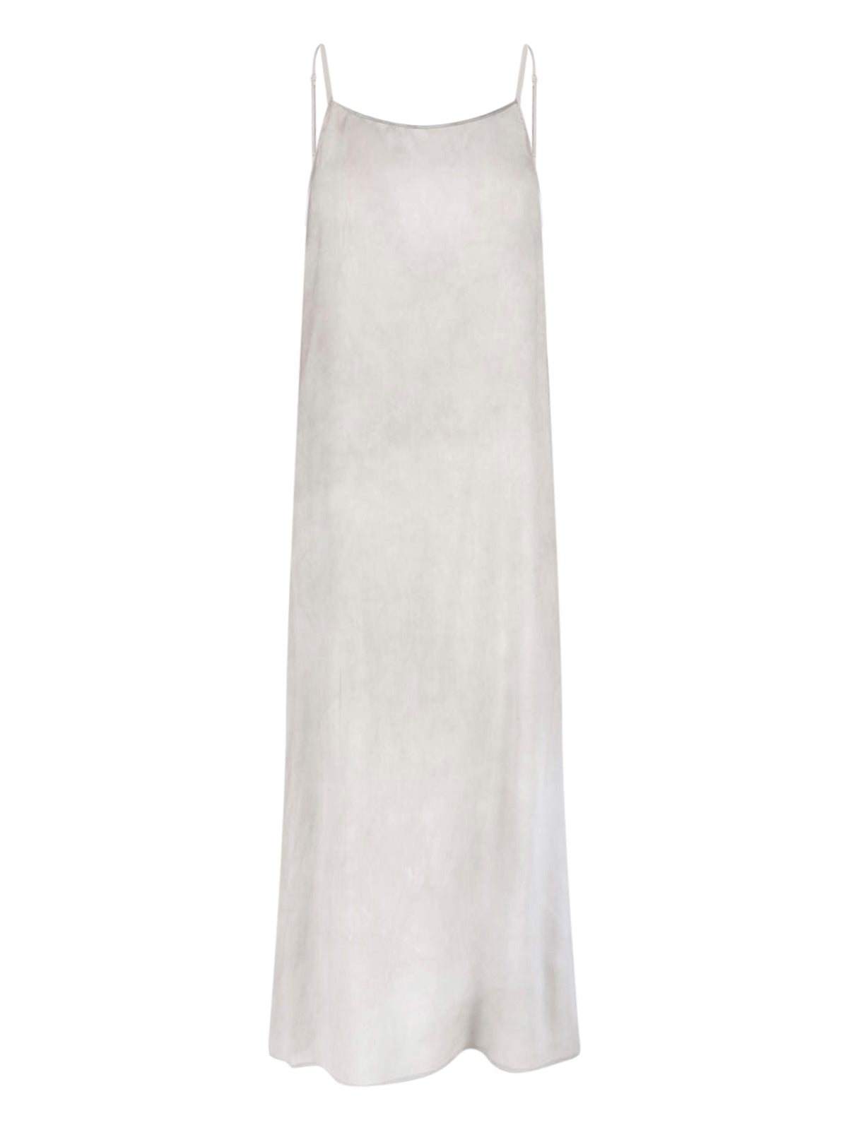 Grey Anaya Midi Silk Blend Dress