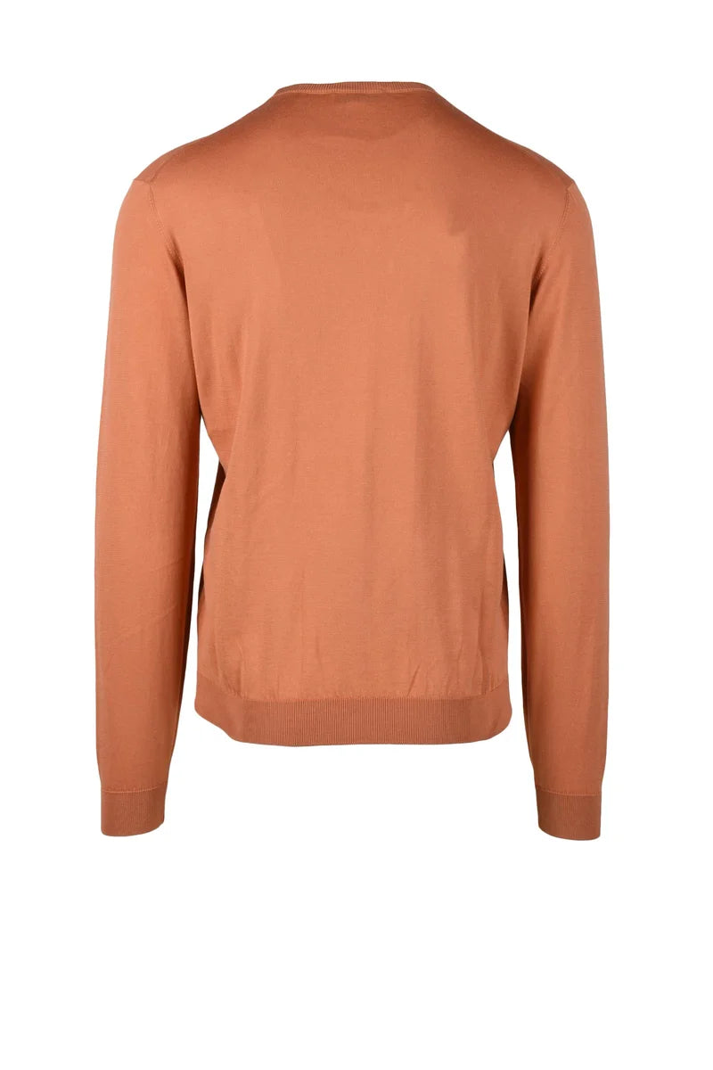 Cotton Sweater - Brown