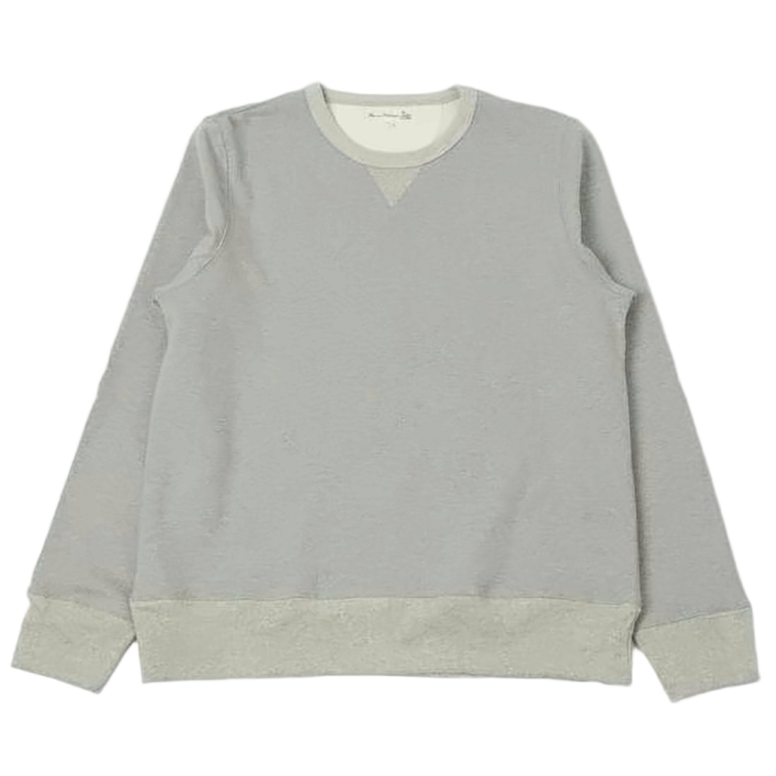 Heathered Grey Long-Sleeve Crew Neck Shirt
