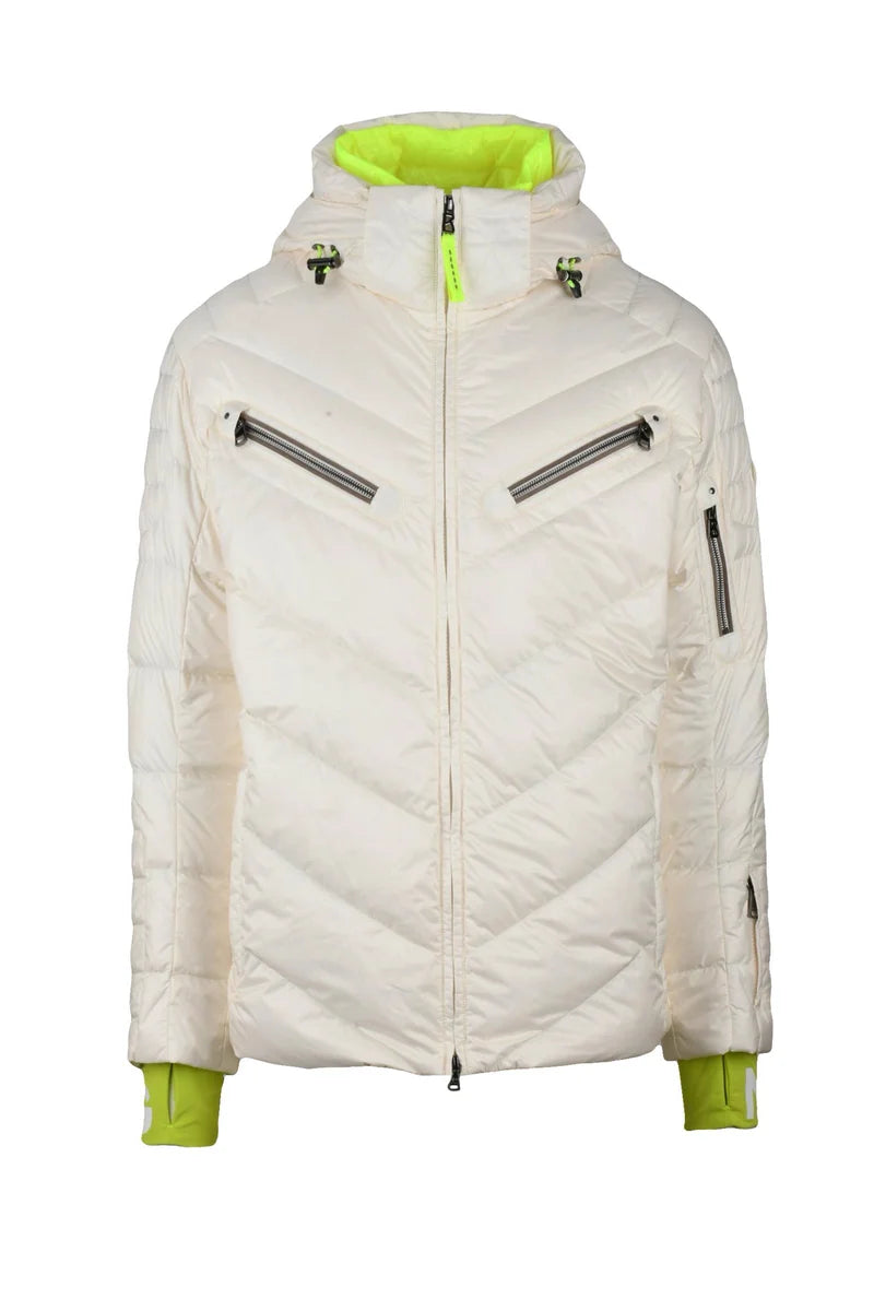 Padded Down Jacket Zip - White