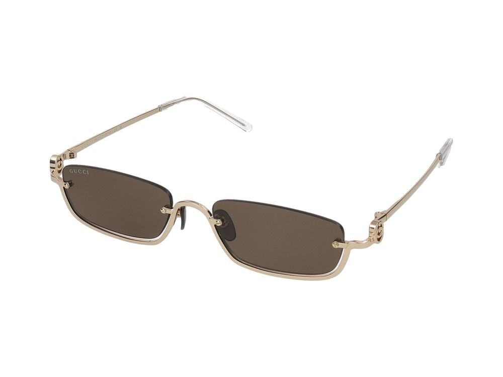 Sunglasses GG1278S 001 gold gold brown 55/19/140