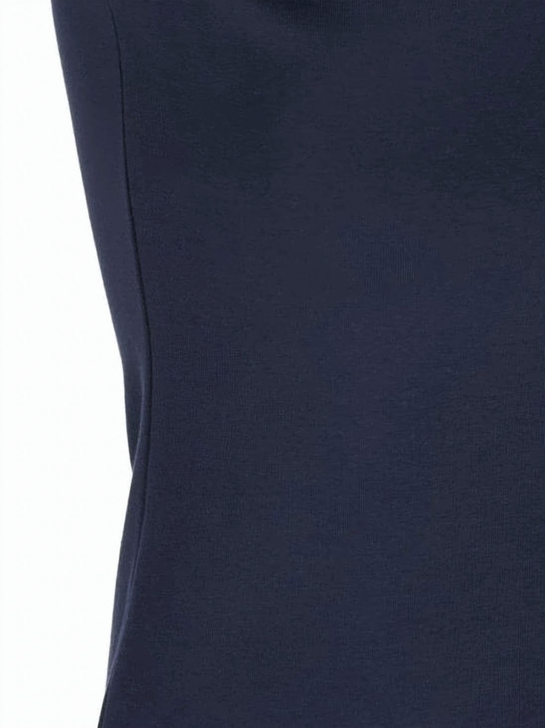Fitted Short-Sleeve Top with Embroidered Logo Detail