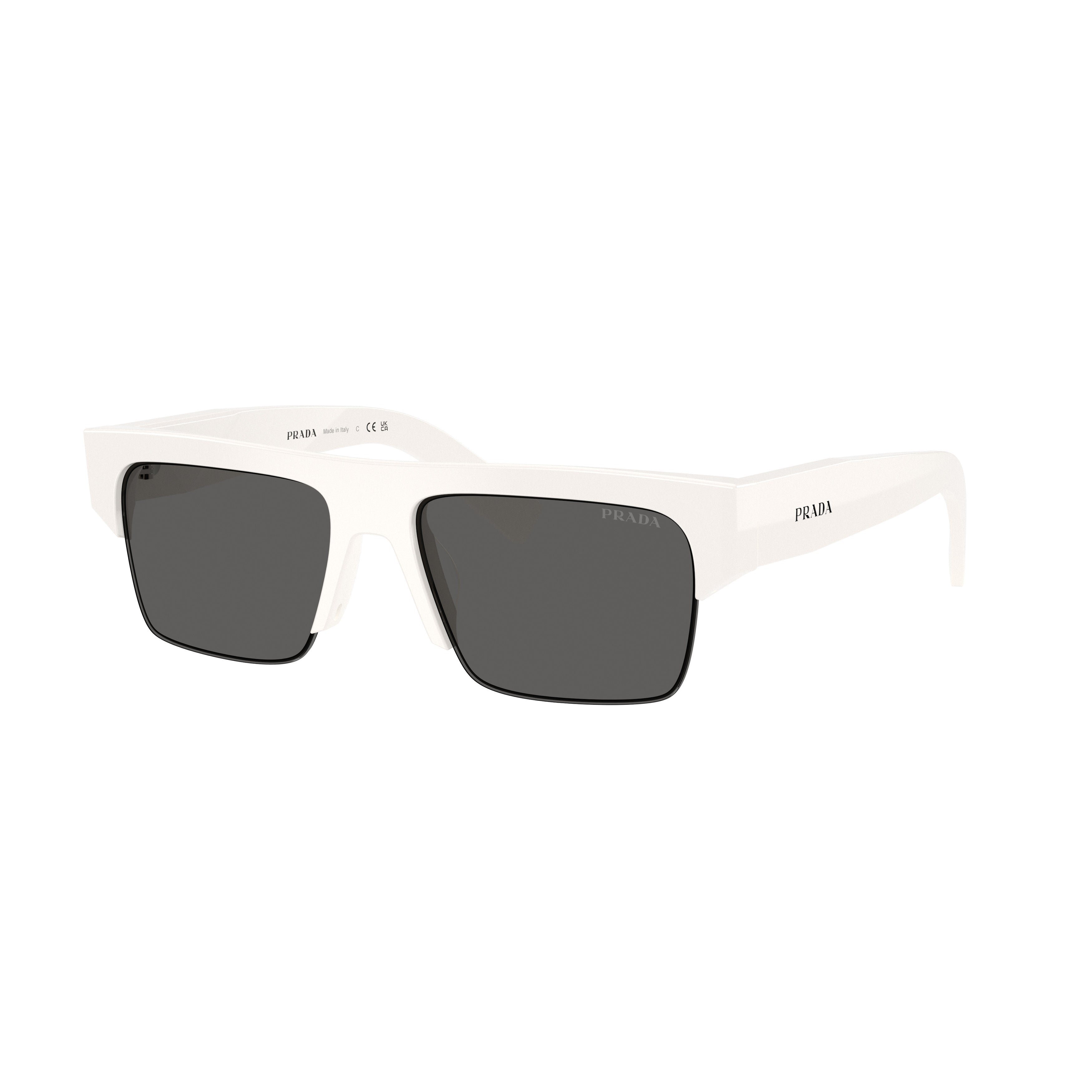 0pr D12su Rectangular Acetate Sunglasses