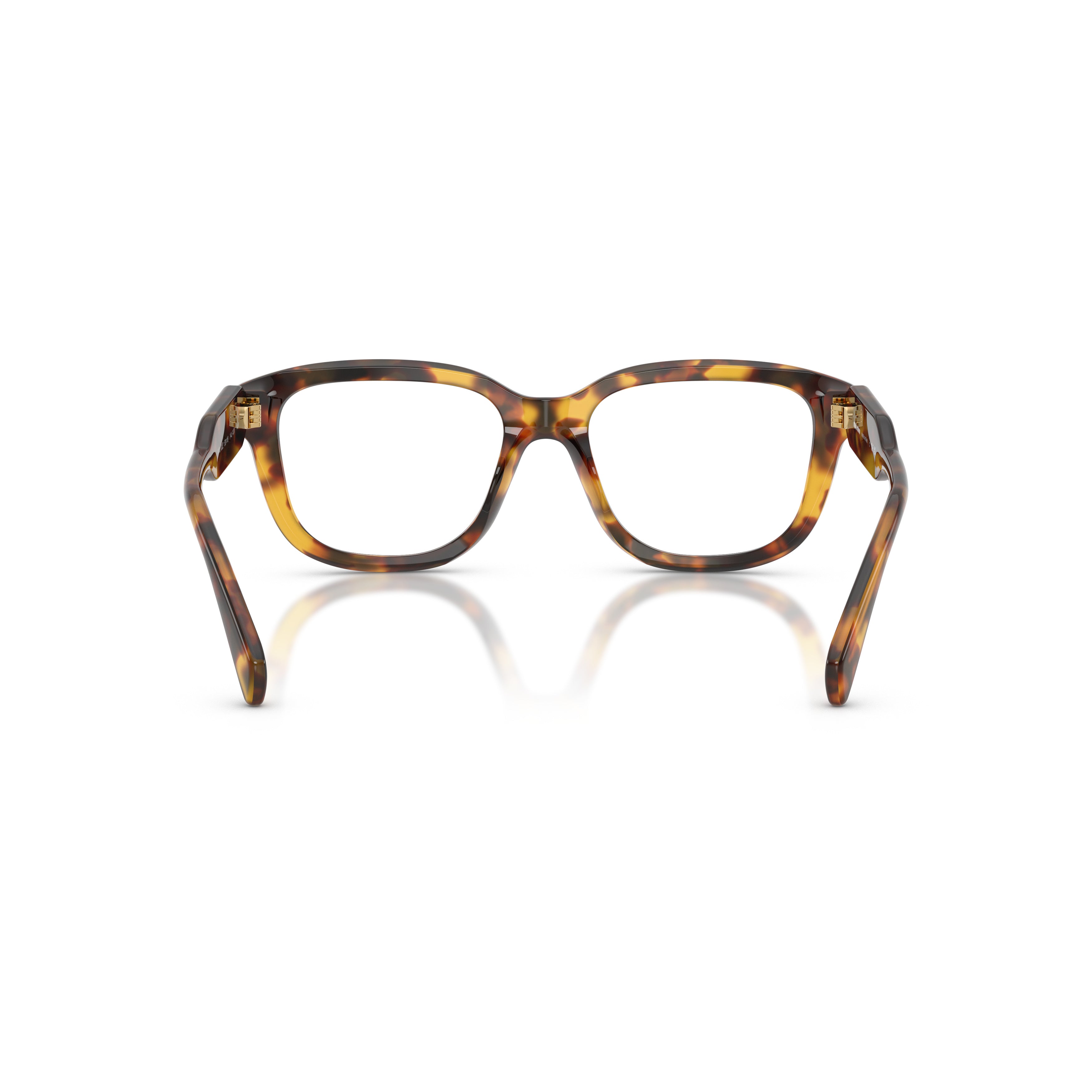 0mu 02zv Oversized Square Tortoiseshell Frame Miu Miu Eyeglasses