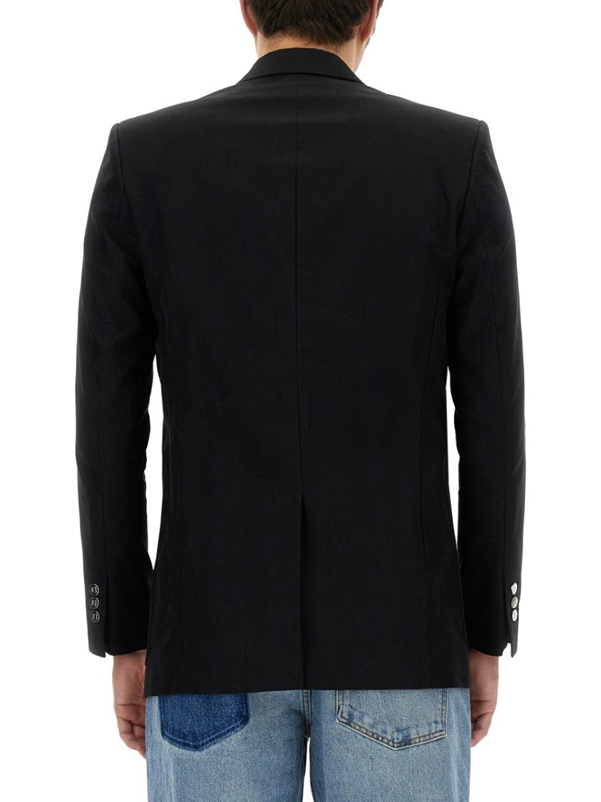 Double-Breasted Jacket With Peaked Lapels