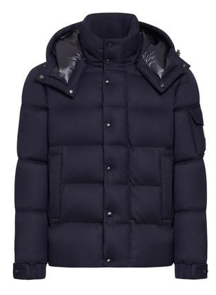 Quilted Down Jacket with Detachable Hood