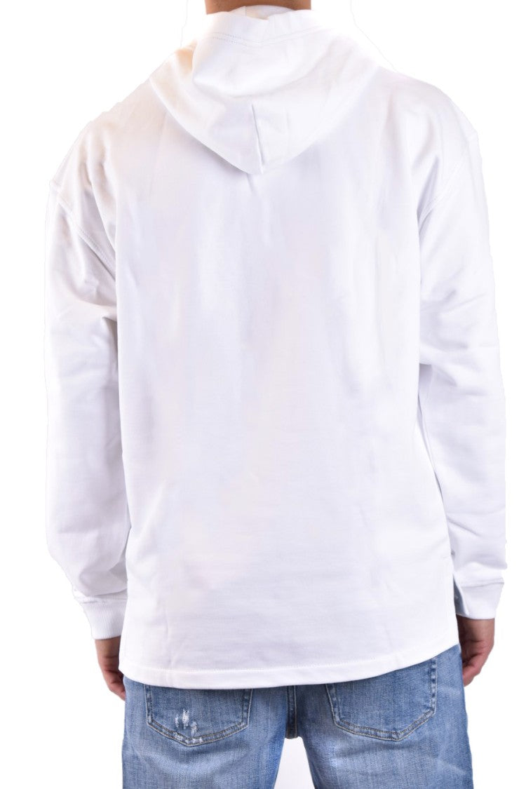 Graphic Hoodie In White