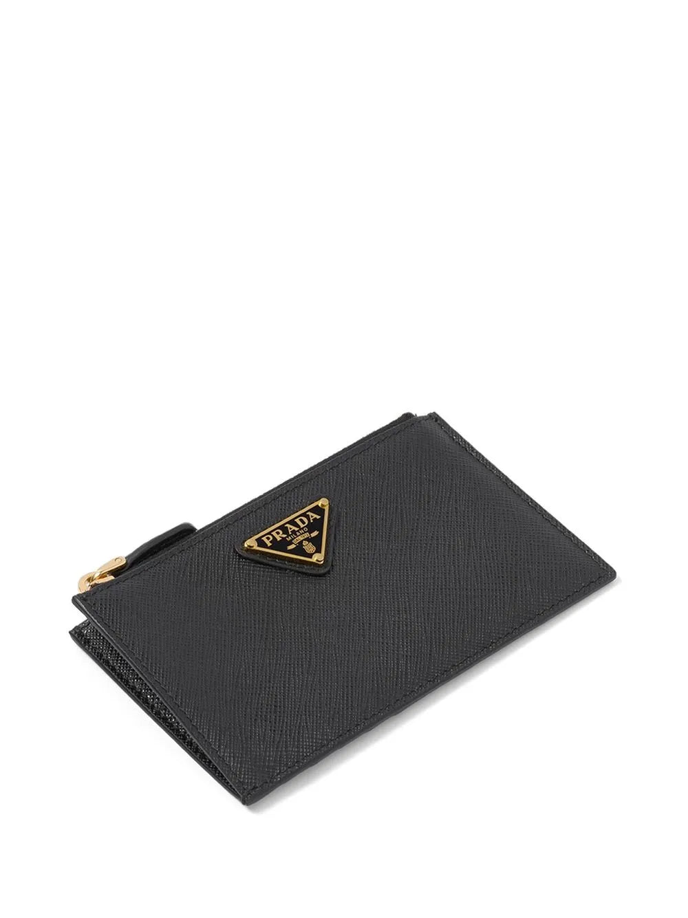 Leather Logo-Plaque Card Holder