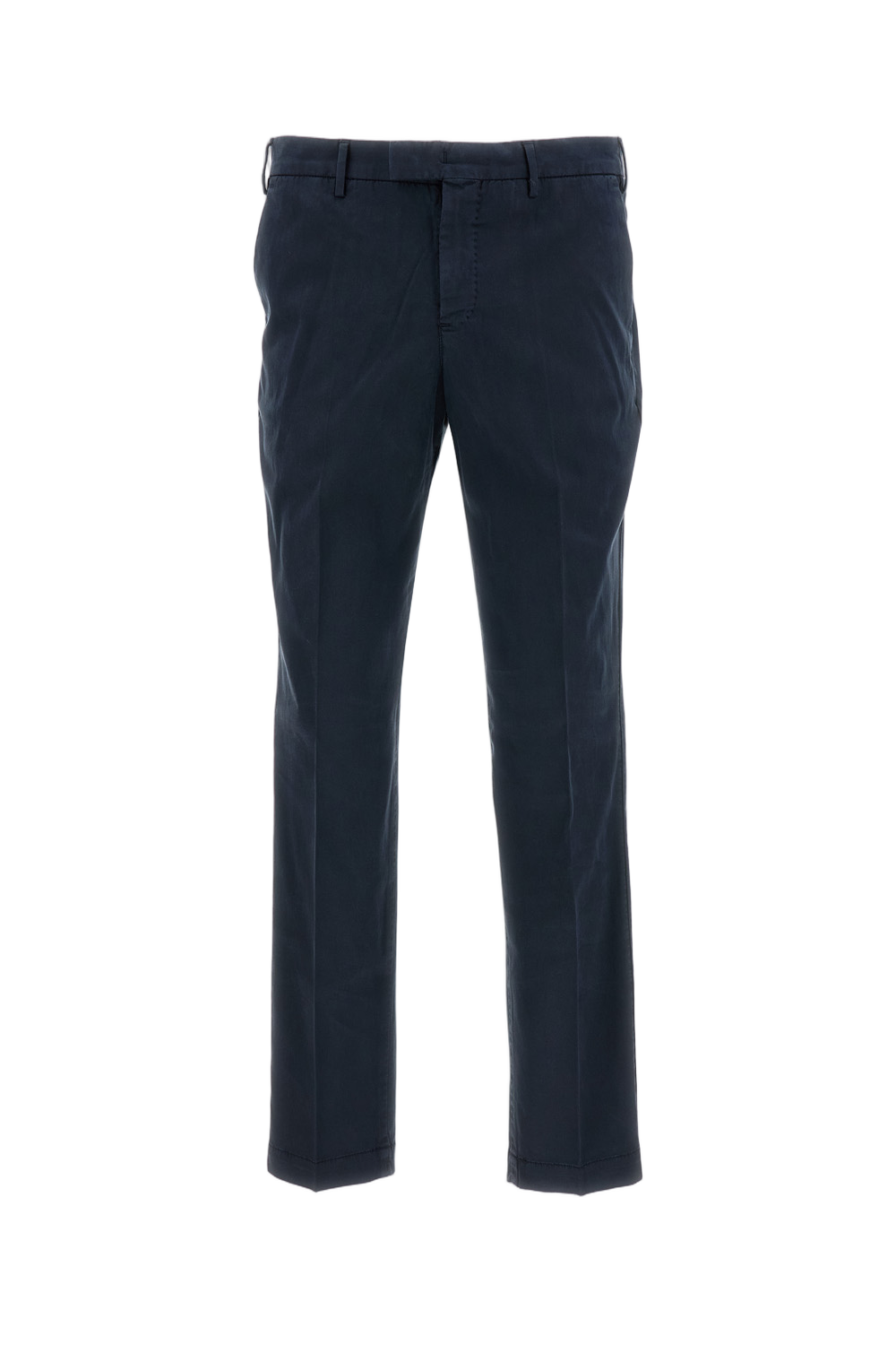 Tailored Slim-Fit Trousers in Soft Stretch Cotton Blend
