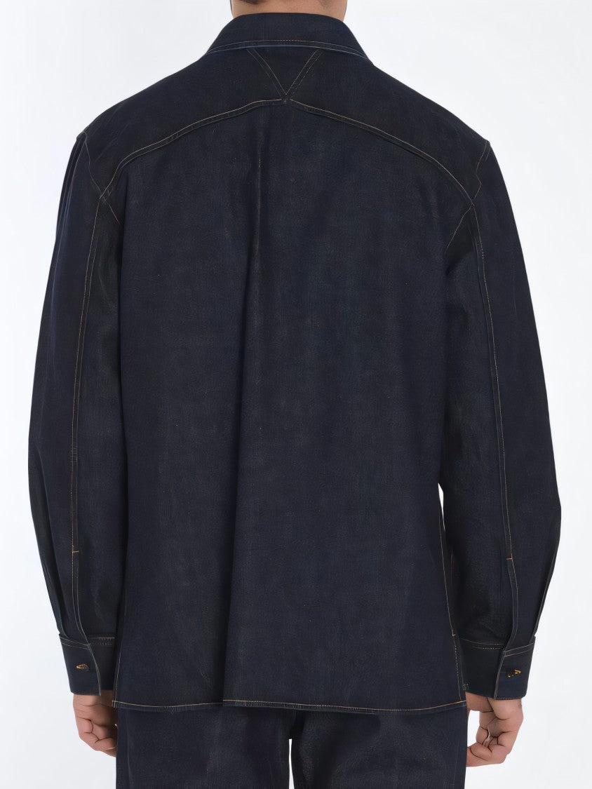 Black Long-Sleeve Shirt
