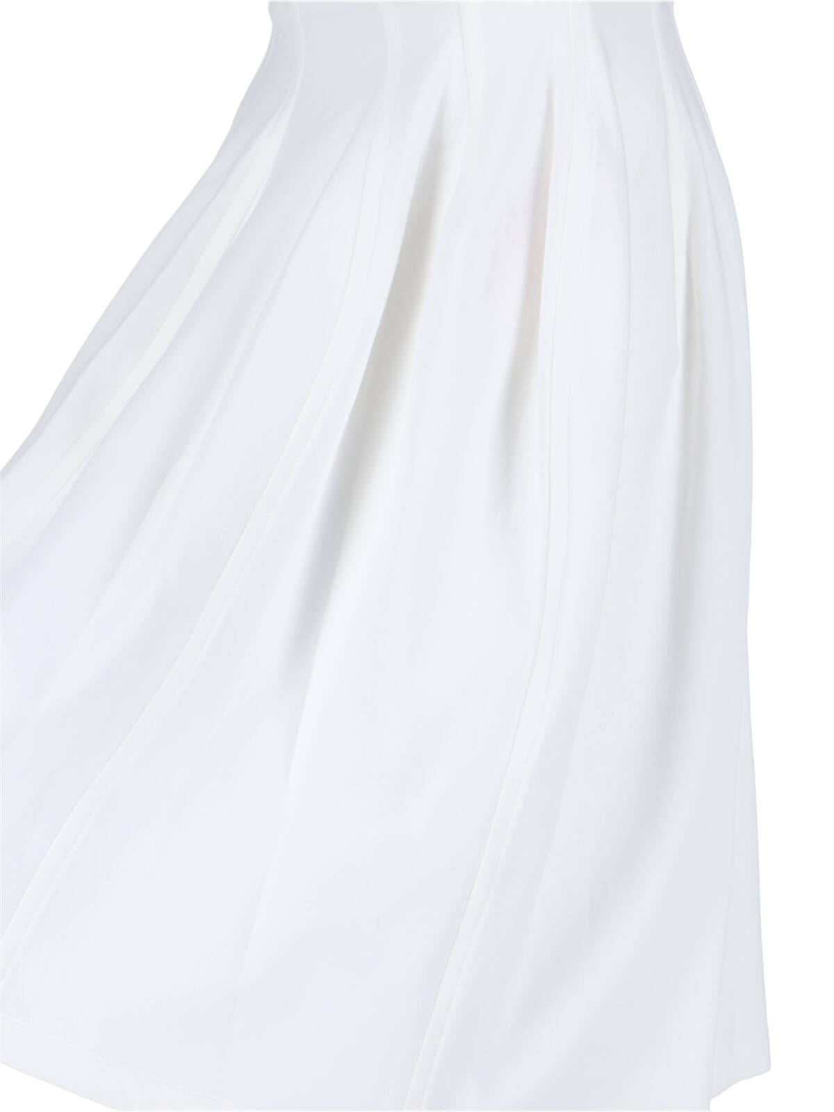Timeless White Skirt With Minimalist Design