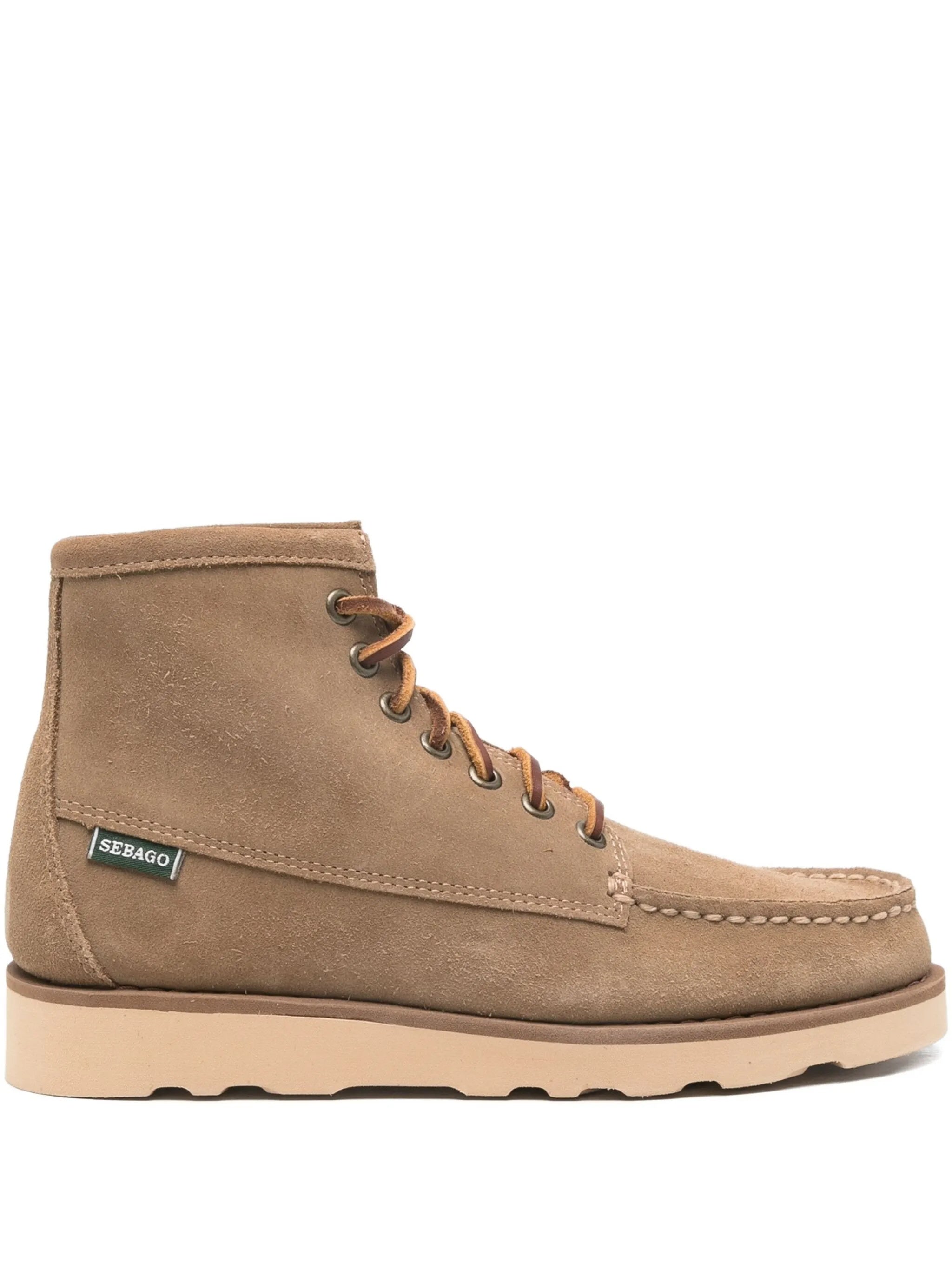 Brown Tala Mid Suede Ankle Boots