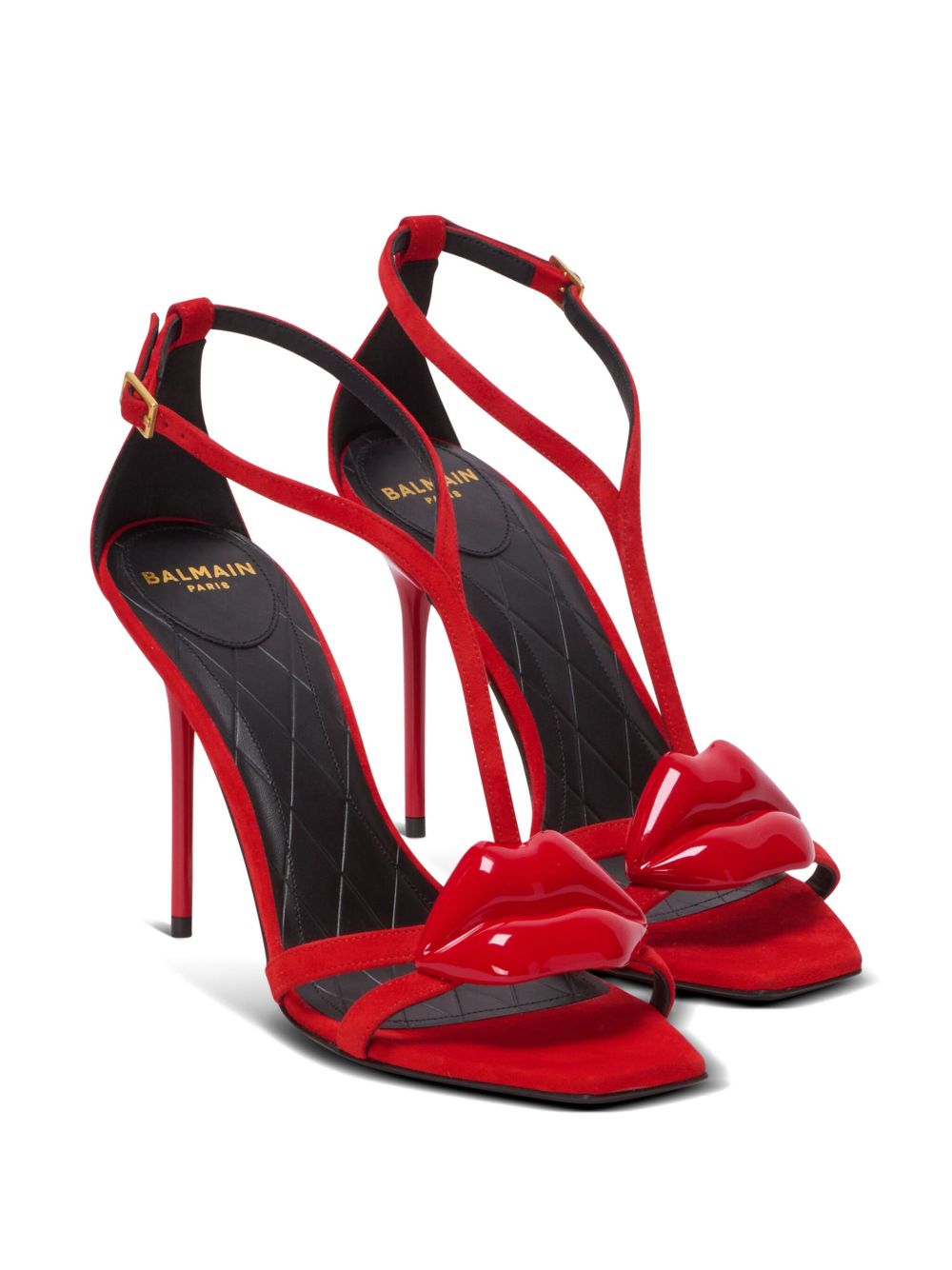 Open-Toe Sandals with Stiletto Heel