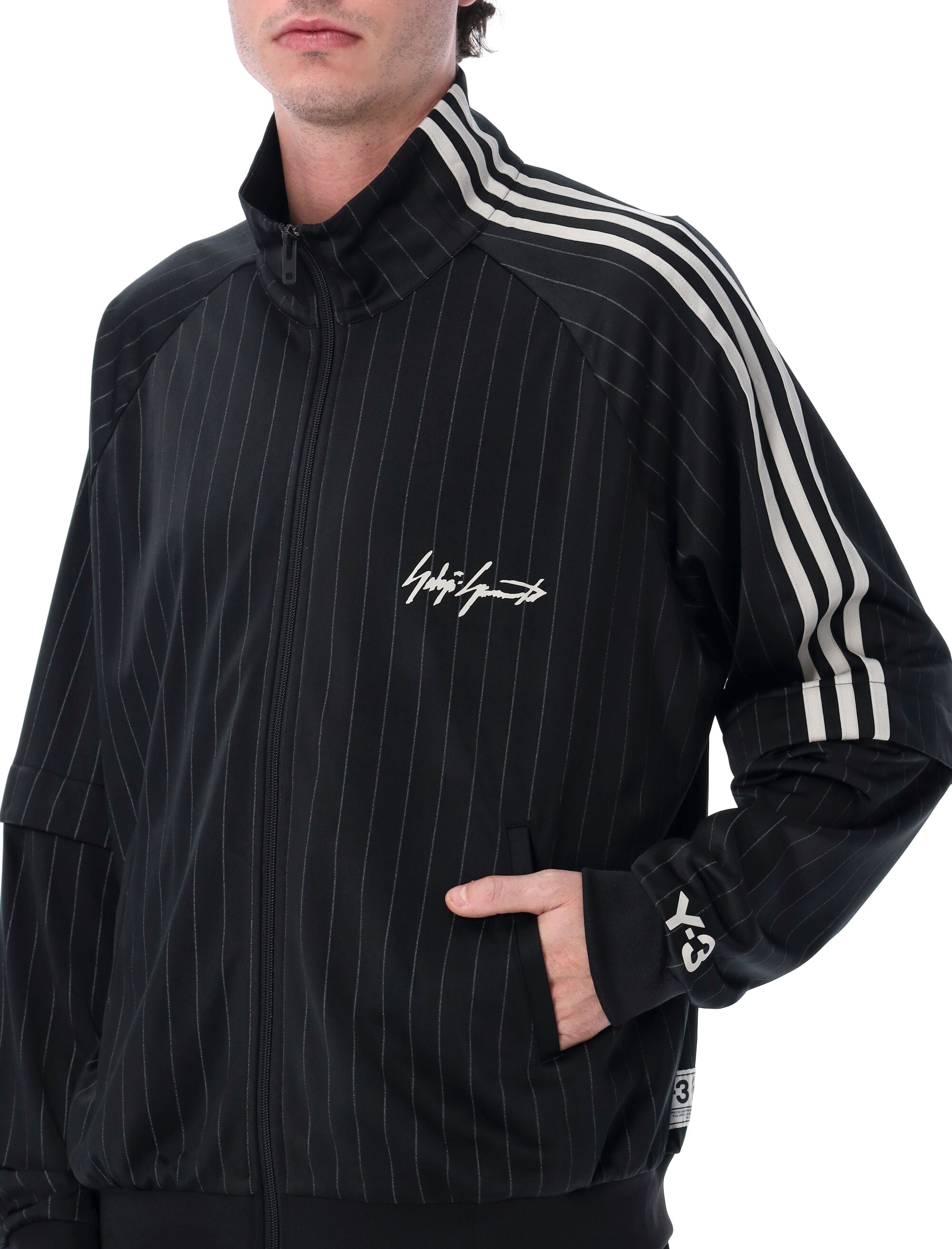 Pinstripe Basketball Jacket