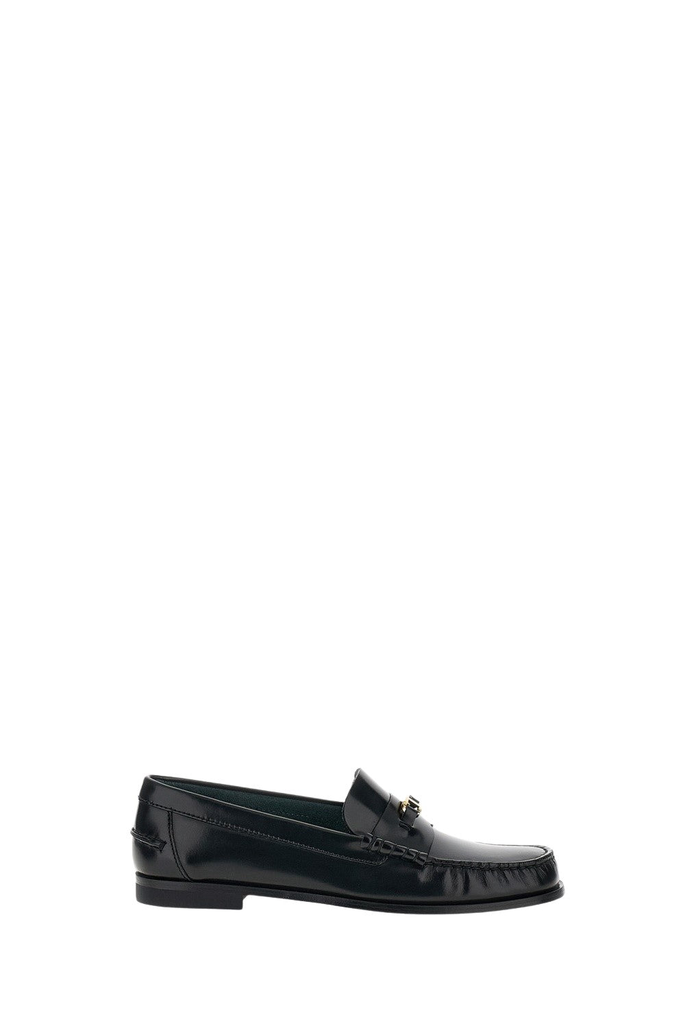 Brushed Leather Loafers