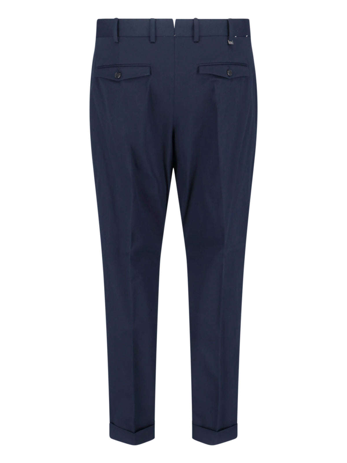 Tailored Trousers With Straight Leg Cut