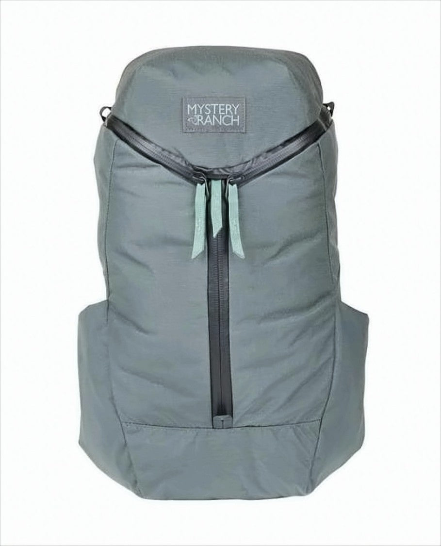 Structured Nylon Backpack with Top Flap