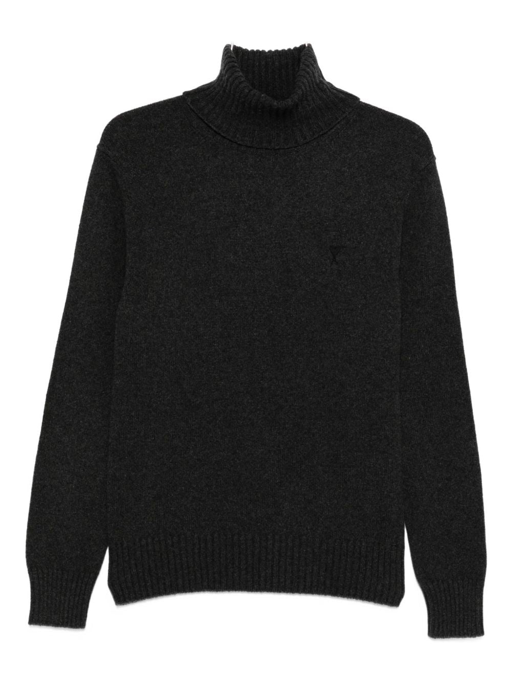 Dark Grey Turtleneck Sweater